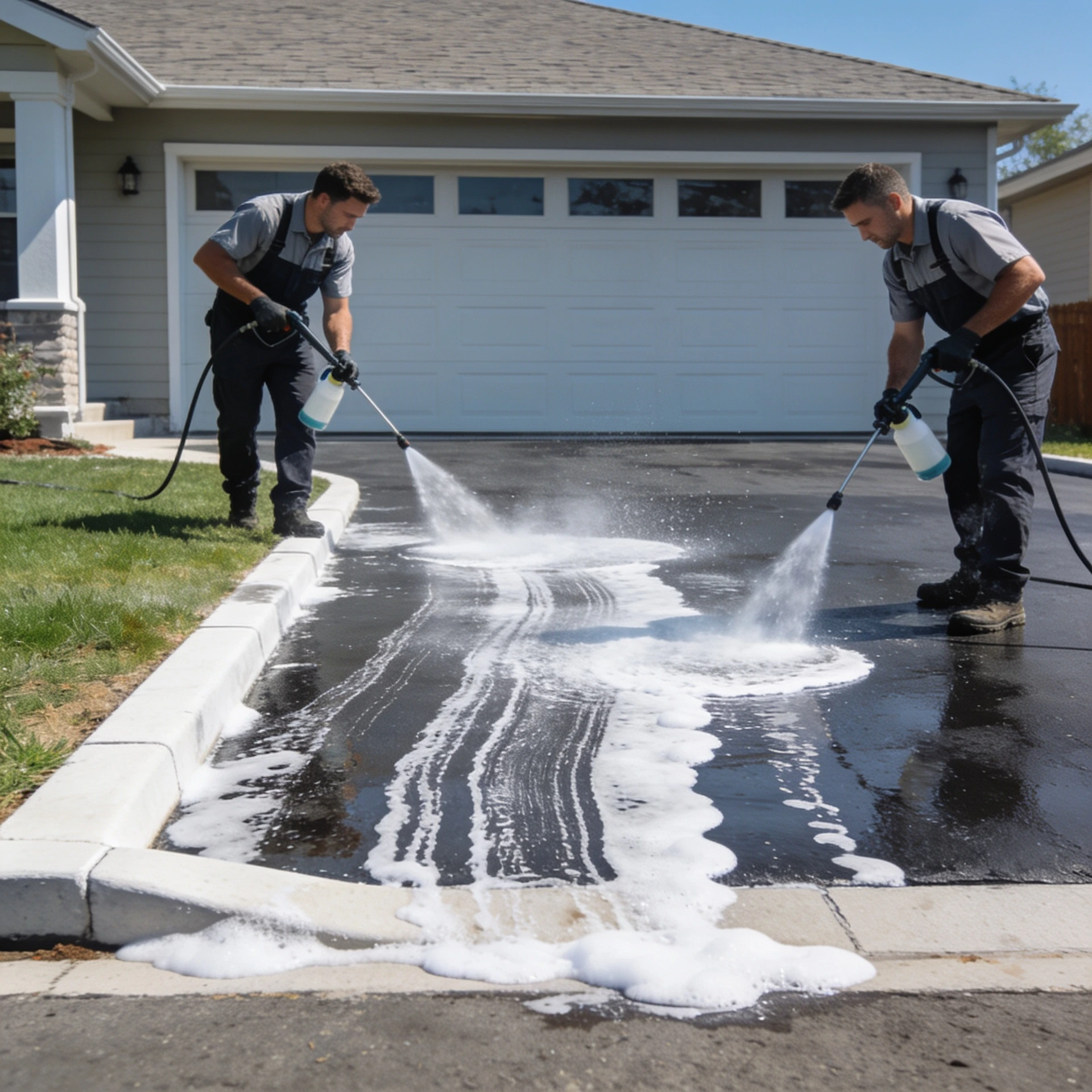 Driveways & Exterior Cleaning – Richmond | Solvers Cleaning Services Ltd